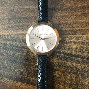 Michael Kors slim runway watch